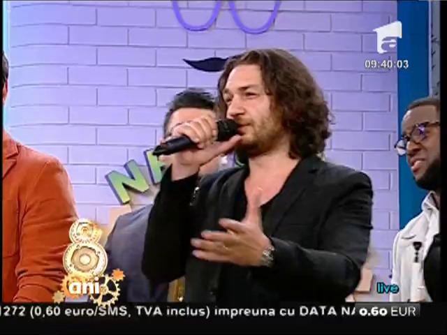 Chef Sorin Bontea, Chef Florin Dumitrescu şi chef Cătălin Scărlătescu, show muzical la &rdquo;Neatza&rdquo;