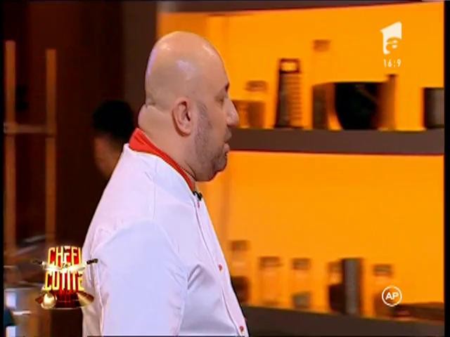 Chef Cătălin Scărlătescu a făcut o criză de nervi