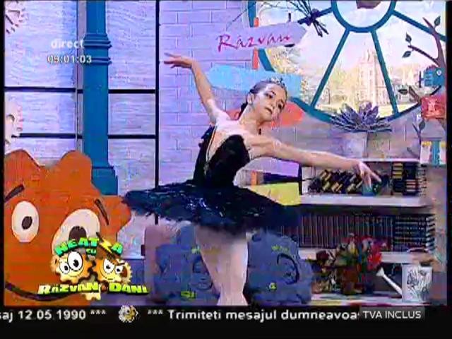 Fetițele de Duo Variation, spectacol de balet la &rdquo;Neatza&rdquo;