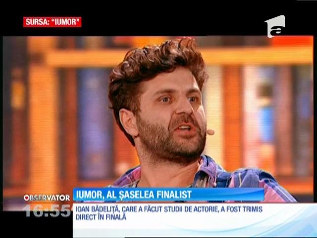 „iUmor” și-a desemnat cel de-al șaselea finalist! Ioan a făcut stand up ca nimeni altul și a mers mai departe!