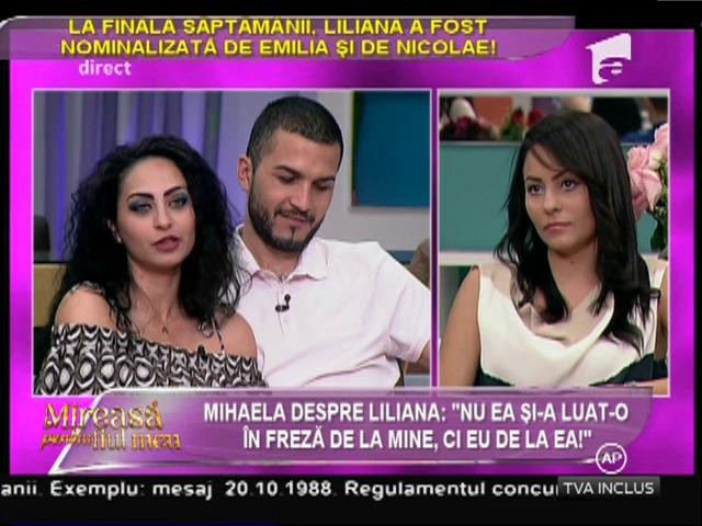 Război în Casa Mireselor! Mihaela despre Liliana: "Nu ea şi-a luat-o în freza de la mine, ci eu de la ea!"