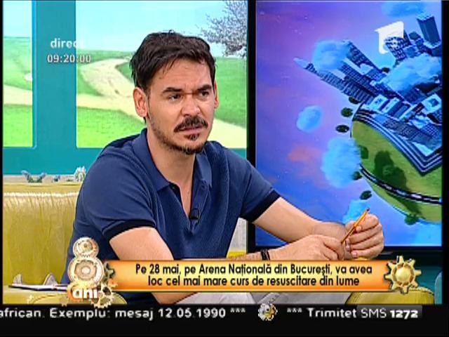 &Icirc;nvață să acorzi primul ajutor! Cel mai mare curs de resuscitare din lume va avea loc pe Arena Naţională