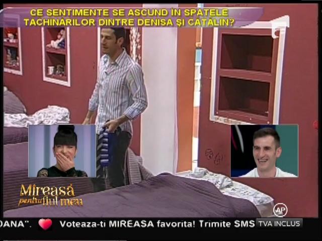 Denisa: "Fata pe care o doreşte Cătălin trebuie să &icirc;l şi placă pentru a fi caldă cu el!"