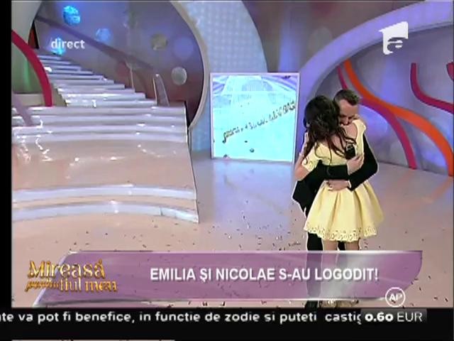 Bat clopotele de nuntă în Casa Mireselor! Emilia a spus "DA" cererii în căsătorie a lui Nicolae