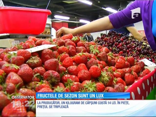 Fructele de sezon rom&acirc;nești, un lux