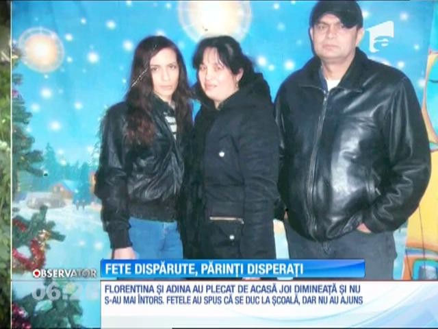 Fete dispărute, părinți disperați. Au plecat de acasă cu bijuteriile familiei &icirc;n rucsac
