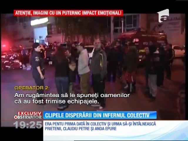 Clipele disperării din infernul Colectiv