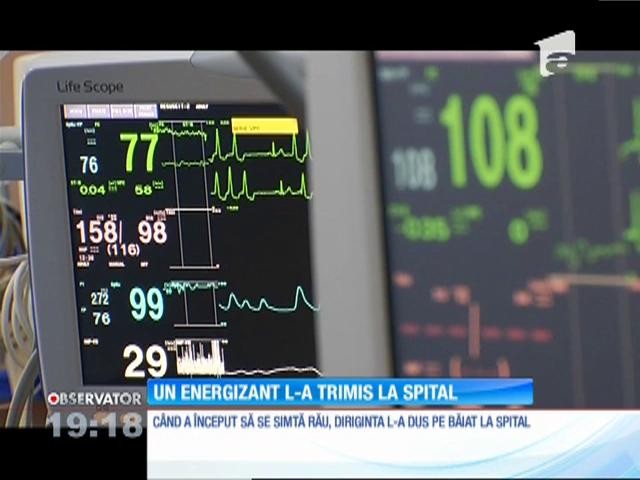 Un adolesent a ajuns după banchet, la spital, din cauza unui energizat