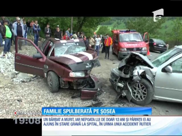 Șocant! Familie spulberată pe șosea