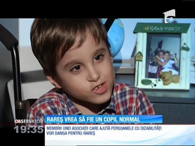 Rareș are şansa să spere la un viitor mai bun, alături de echipa de la "Bravo, Rom&acirc;nia!"