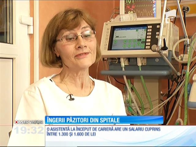 &Icirc;ngerii păzitori din spitale se bat zi de zi cu sistemul