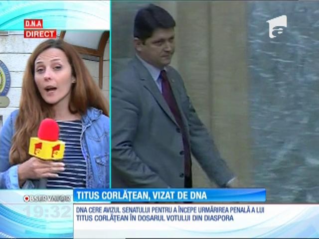 DNA cere avizul Senatului pentru urmărirea penală a lui Titus Corlăţean