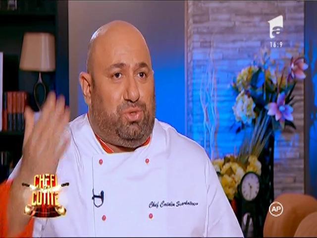 Chef Scărlătescu: "Mi-am făcut preparatul &icirc;n culorile drapelului!"