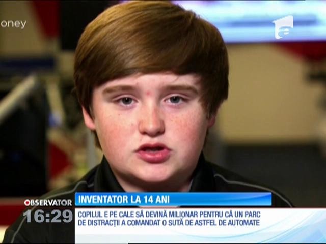 Un puşti de 14 ani din Statele Unite a inventat un aparat care &icirc;l va face milionar