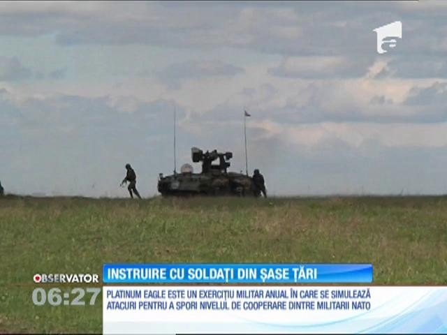 Militari din şase ţări au luptat &icirc;ntr-un scenariu inedit, l&acirc;ngă Galaţi