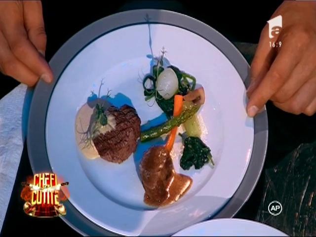 Proba cărnii! Iată cum arată preparatele finale realizate de către concurenţi!