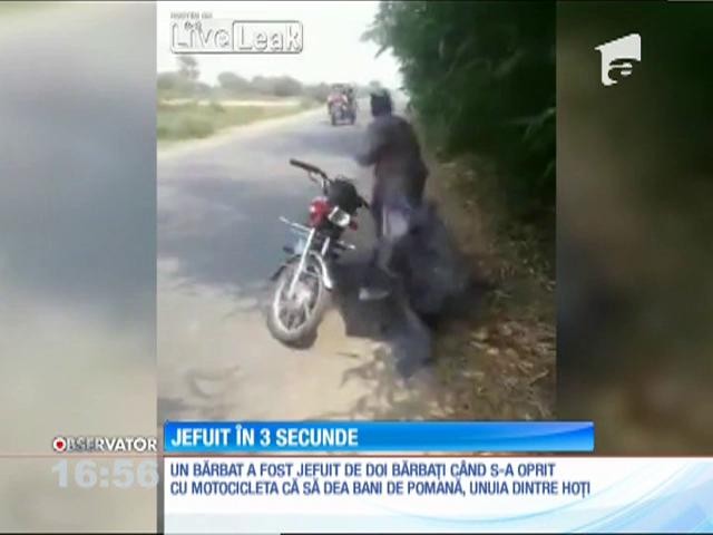 Jefuit &icirc;n trei secunde!