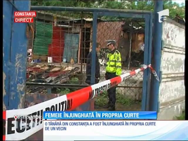 Femeie &icirc;njunghiată de fostul soț, salvată de actualul iubit