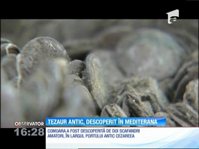 Tezaur antic, descoperit &icirc;n Marea Mediterană