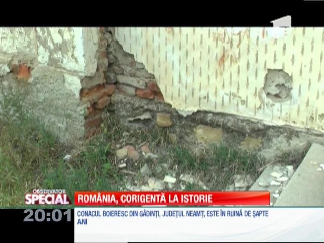 Special! Conacul boieresc din G&acirc;dinţi, o ruină