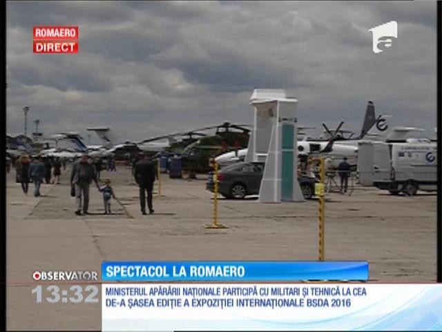 Ministerul Apărării Naţionale participă cu militari şi tehnică la cea de-a şasea ediţie a expoziţiei internaţionale BSDA 2016