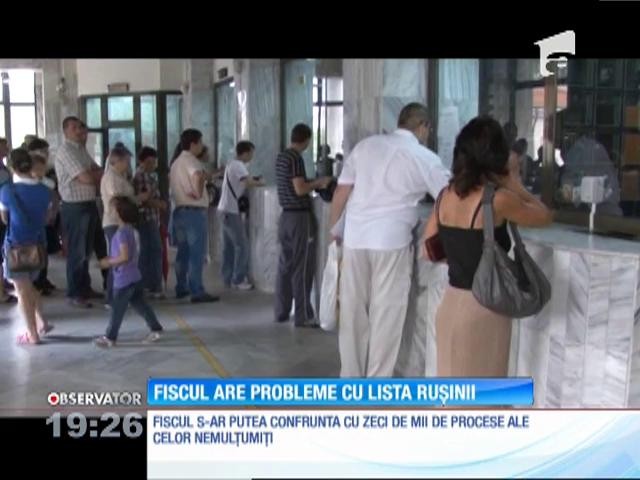 Fiscul este anchetat după ce a publicat &rdquo;Lista ruşinii&rdquo; care conţine datoriile rom&acirc;nilor