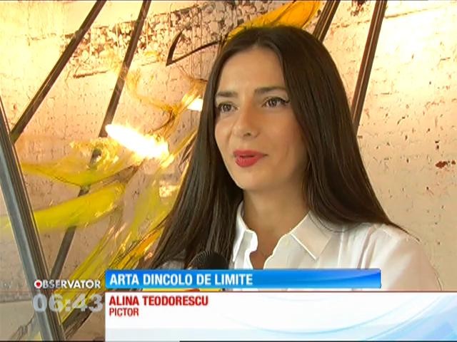 Pictoriţa Alina Teodorescu pregăteşte o expoziţie &icirc;n Bbucureşti