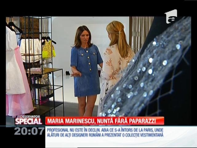Special! Maria Marinescu, nuntă fără paparazzi
