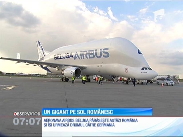 Unul dintre cele mai mari avioane din lume a ajuns &icirc;n Rom&acirc;nia