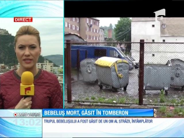 Descoperire şocantă &icirc;ntr-un oraş din Maramureş. Un bebeluş abia născut a fost găsit aruncat la tomberon