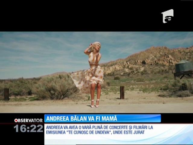 Andreea Bălan este &icirc;n culmea fericirii. A aflat că &icirc;n cur&acirc;nd va fi mamă