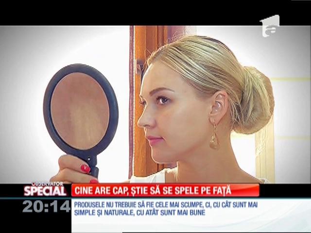 Special! Spălatul feței trebuie să se realizeze o singură dață &icirc;n zi, cu un produs dedicat tipului de ten