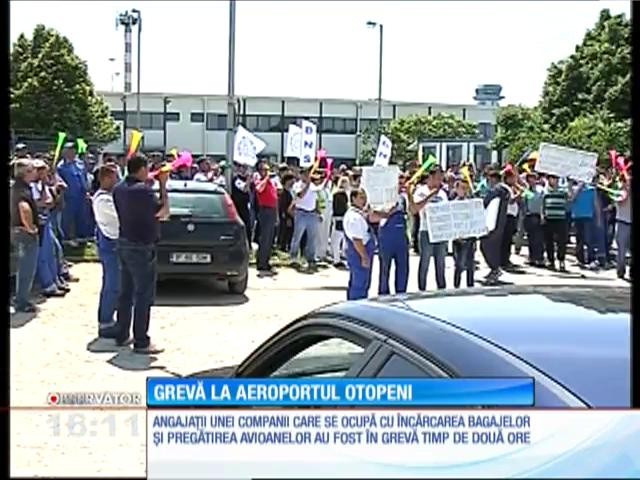 Greva pe Aeroportul din Otopeni