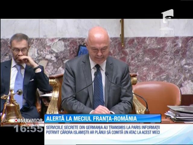 Meciul de deschidere dintre Franţa şi Rom&acirc;nia, sub semnul ameninţării teroriste