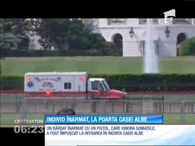 Alertă la Casa Albă. Focuri de armă l&acirc;ngă reședința președintelui Barack Obama