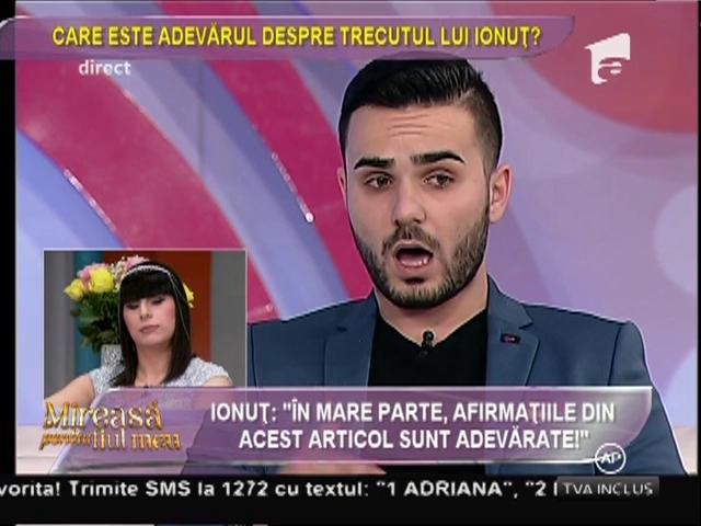 Fosta iubită a lui Ionuţ: "A &icirc;ncercat să mă arunce &icirc;n faţa unei maşini&rdquo;