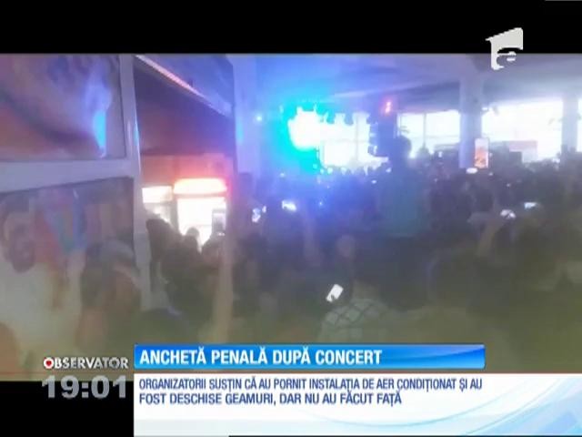 Organizatorii n-au oprit concertul Carla's Dreams de la &icirc;nceput, deşi nu aveau autorizaţie pentru at&acirc;ţia spectatori