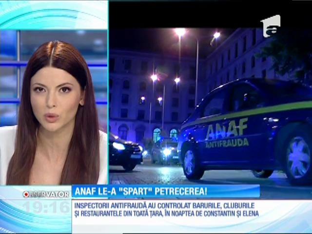 Razie de proporții &icirc;n cluburile și barurile din Capitală. Inspectorii ANAF au &icirc;nchis șapte localuri