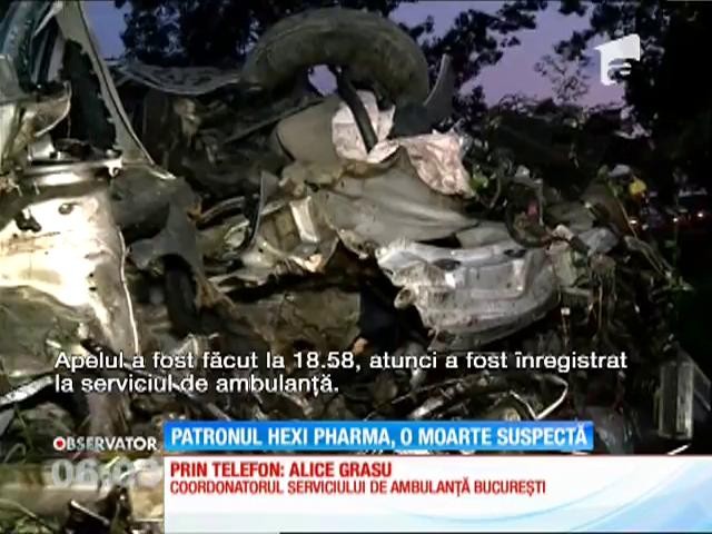 Dan Condrea, patronul Hexi Pharma, a murit &icirc;ntr-un accident auto suspect