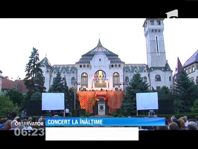 Concert la &icirc;nălţime, &icirc;n inima Transilvaniei