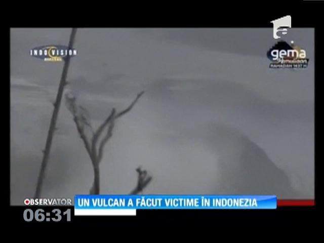 Un vulcan a făcut victime &icirc;n Indonezia