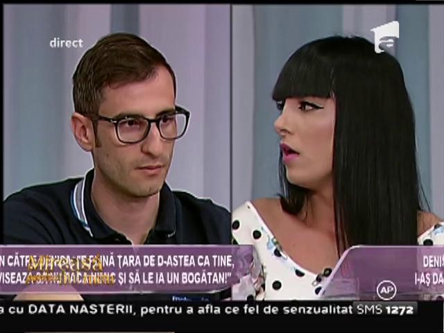 Denisa: "Dacă aş avea un bărbat precum Cătălin, i-aş da cu făcăleţul &icirc;n cap p&acirc;nă i l-aş face şniţel!"