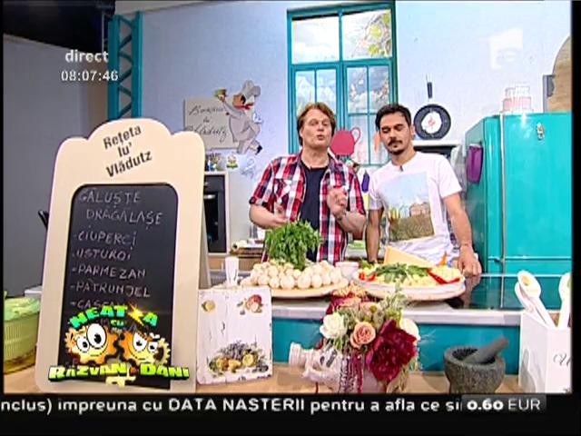 Găluște de cartofi &icirc;n sos verde