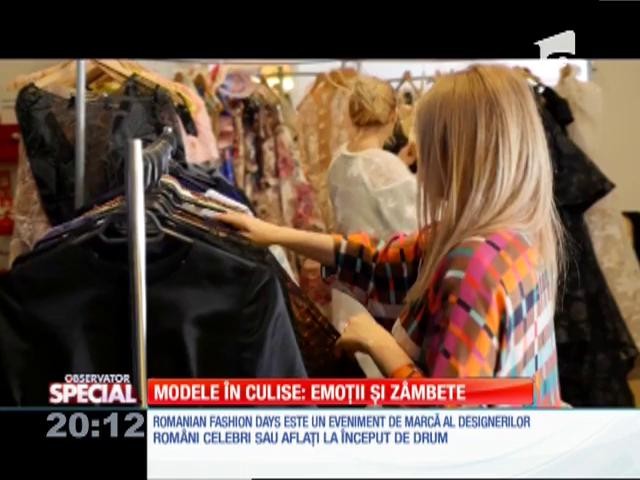 SPECIAL! Modele &icirc;n culise: emoţii şi z&acirc;mbete