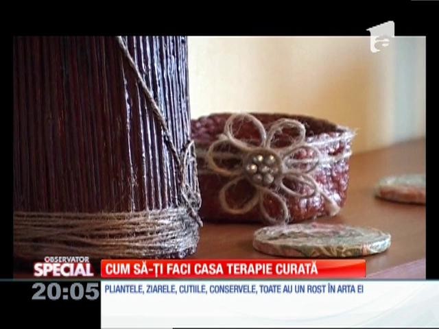 SPECIAL! Cum să-ţi faci casa terapie curată