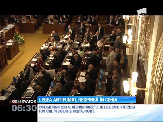 Legea antifumat, respinsă &icirc;n Cehia