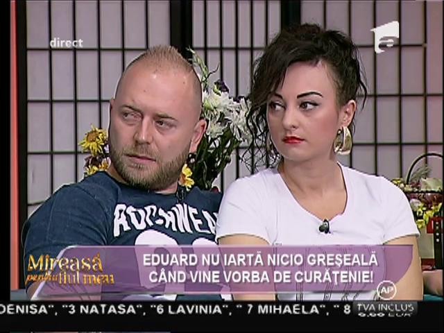 Eduard își taxează iubita în Casa Mireselor! Lavinia: ”De unde replica asta, ai venit nervos?”