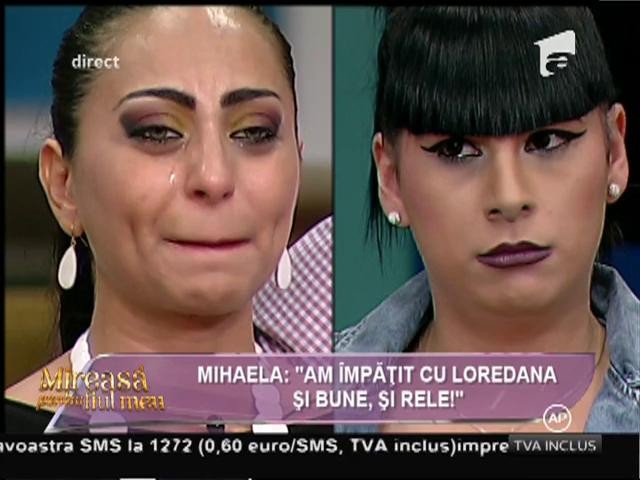 Mihaela, cu ochii &icirc;n lacrimi: "Loredana mi-a fost ca o surioară indiferent de ce s-a &icirc;nt&acirc;mplat &icirc;ntre noi!"