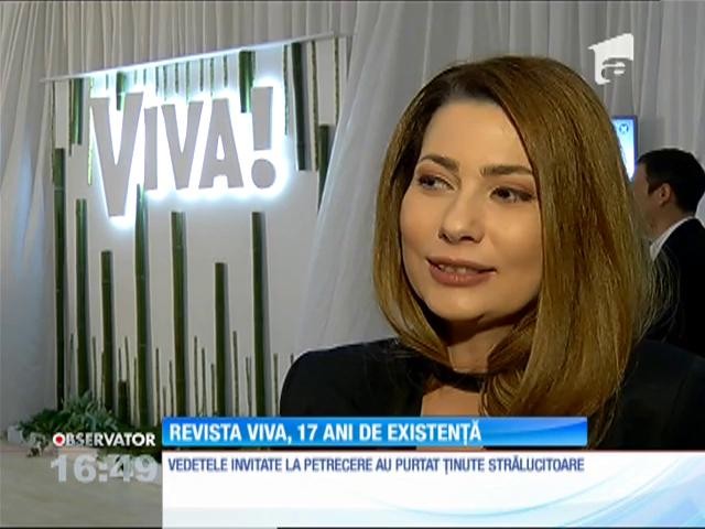 Ploaie de vedete la petrecerea organizată de Revista Viva, la 17 ani de la lansare
