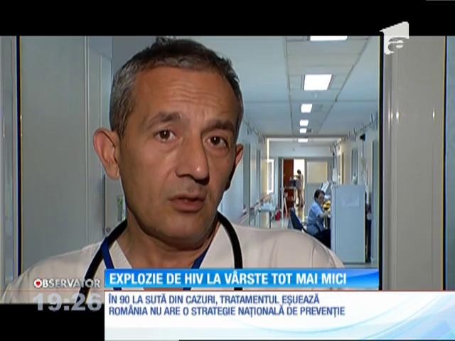 Explozie de HIV la v&acirc;rste tot mai mici